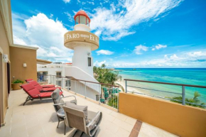Condo Surf 408 - Beachfront Stunning Ocean View Penthouse - at El Faro condo